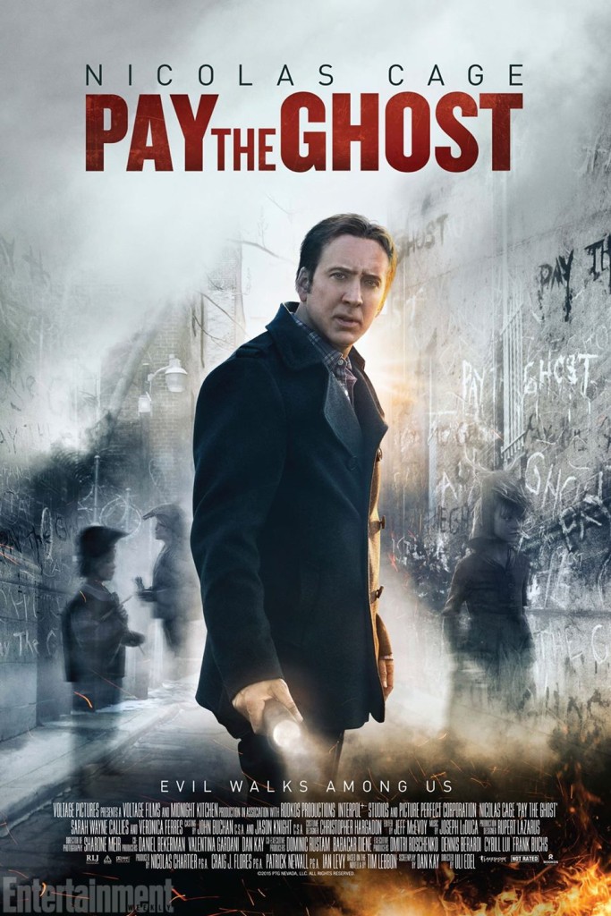 PAY THE GHOST. Nicolas Cage and Sarah Wayne Callies. Film by Uli Edel. 2015.